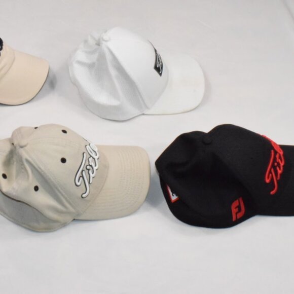 Titleist Golf Hat Lot(5 Titleist Hats)3 A-Flex size L/XL 1 Strapback 1 Snapback - Picture 2 of 5